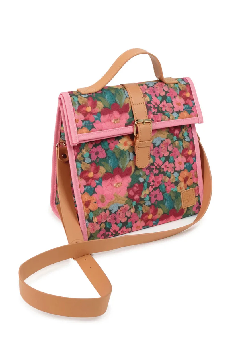 Amongst The Flowers Lunch Satchel