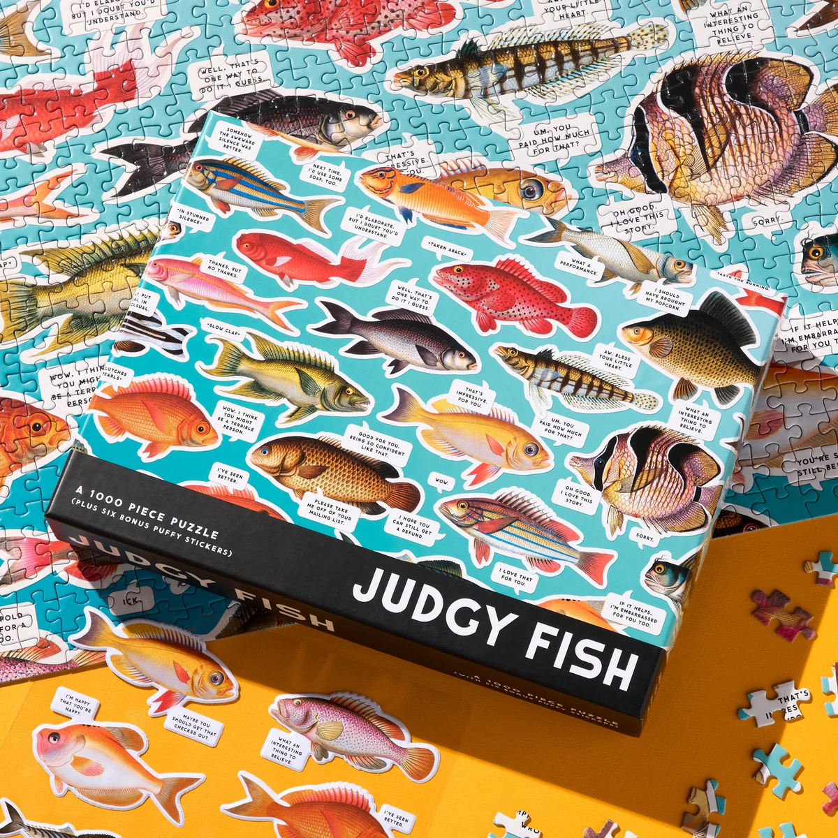 Judgy Fish Puzzle-1000pc