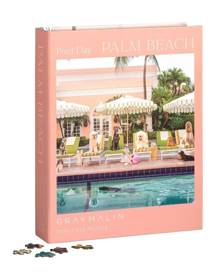 Gray Malin Palm Beach Book Puzzle 1000pc