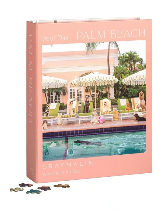 Gray Malin Palm Beach Book Puzzle 1000pc